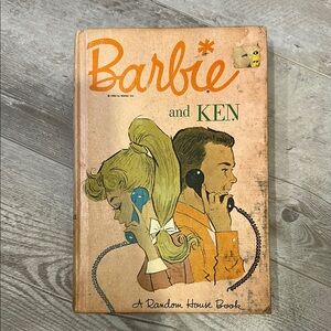 Barbie and Ken vintage book